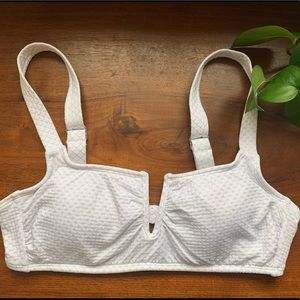 Target White Swimsuit Top- Worn Once